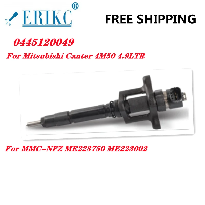 0 445 120 049 Common Rail Fuel Injector 0445120049 for Mitsubishi Canter 4M50 4.9LTRMMC-NFZ ME223750 ME223002