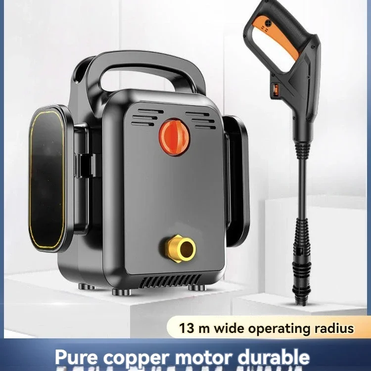 Lithium Battery Wireless Washing Portable Home Car Washing Machine Applicator High-power