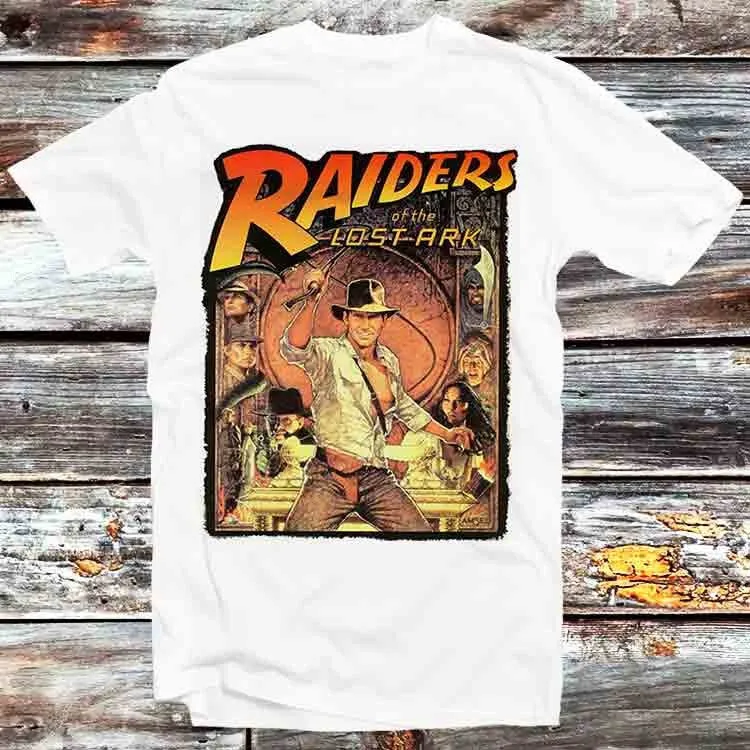 Raiders Of Lost Ark Indiana Jones Film Movie T Shirt B555