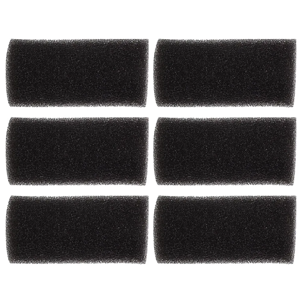

6pcs Hose Protective Sleeve Soft Pre Filter Sponge for Fish Tank Aquarium Pads Small Foams Pool Cleaning System Reusable