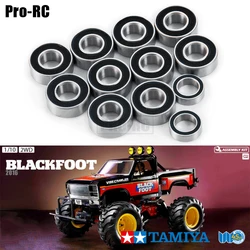 12 sztuk zestaw łożysk kulkowych stal chromowana do Tamiya Blackfoot Monster Beetle Mud Blaster szybki atak RC Car