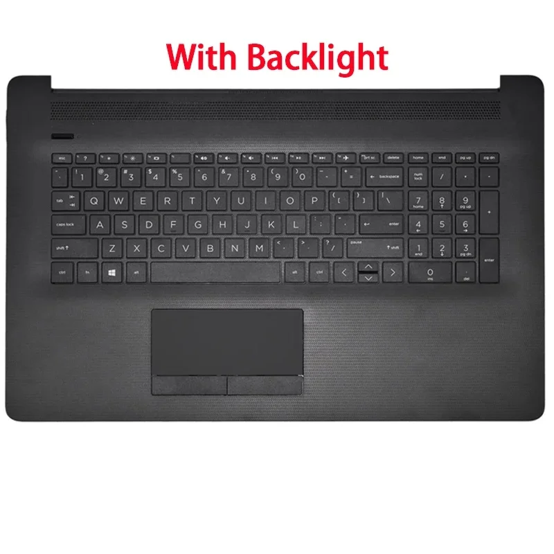 Replacement For 17T-BY 17Z-CA 17-BY 17-CA 17Q-CS 470 G7 Keyboard Bezel Upper Top Case Palmrest Lower Bottom Cover 17.3Inch