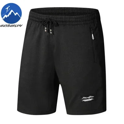Maxbarley Gmy Training Shorts Men 2025 New Summer Casual Stretch Zipper Pocket Sports Shorts Man Camping Riding Basketball Pants