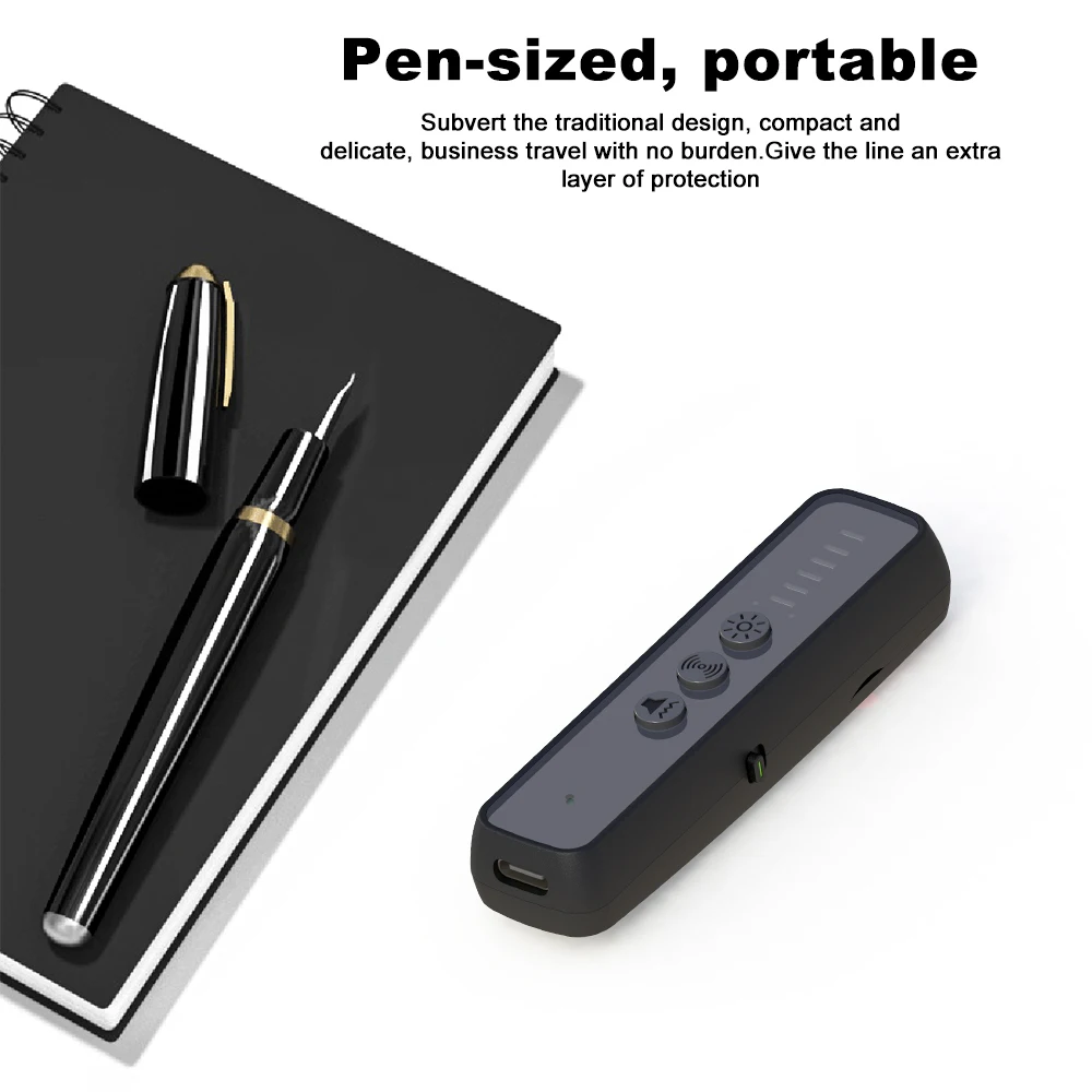 PEGATAH-Caméra Cachée Portable, Détecteur de Recherche Infrarouge, Dispositif Anti-espionnage pour Hôtel, GPS Professionnel Intelligent Sans Fil