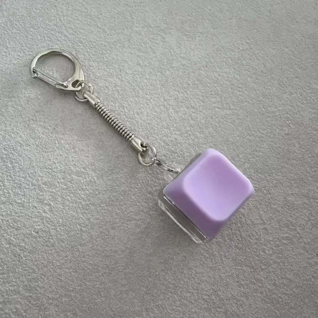 Porte-clés de décompression Muyu avec bouton de clavier mécanique, pendentif capuchon de touche, jouet anti-stress, créativité Merit +1