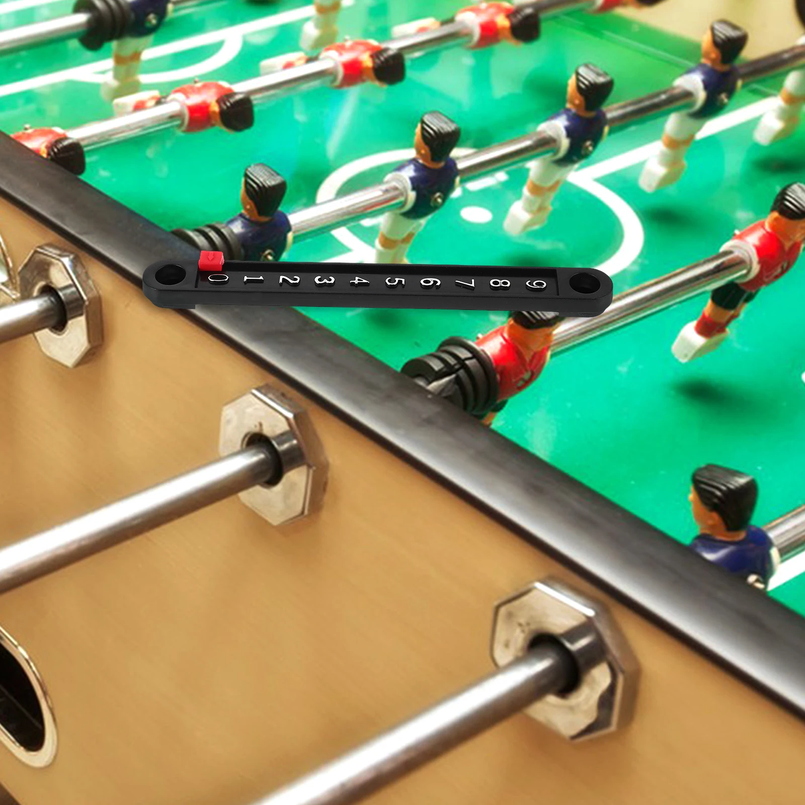 

4pcs Table Football Scorer Durable Plastic Compact Easy Read Soccer Parts Replacement Desktop Game Child Interactive