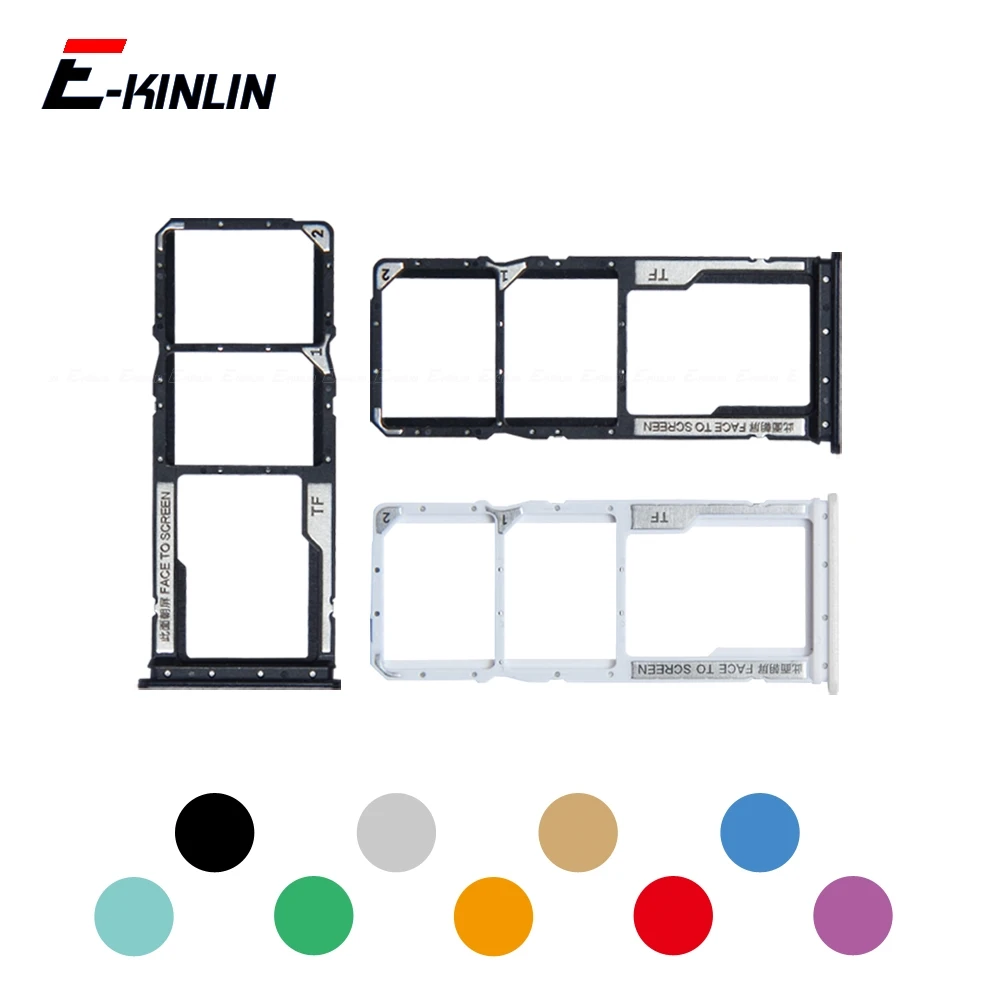 

Адаптер-ридер слота для SIM-карты и Micro SD для Xiaomi Poco M2 M3 Pro, запчасти для ремонта разъема