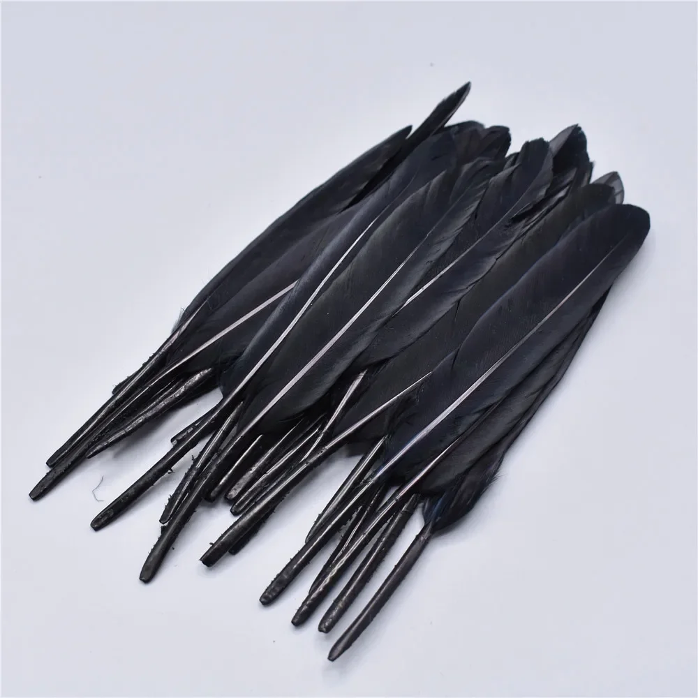 Natürliche rote Entenfedern, lose, 10–15 cm/4–6 Zoll, Entenfedern für Bastelarbeiten, DIY-Schmuck, Accessoires, Dekoration, Federn. – Detail 4