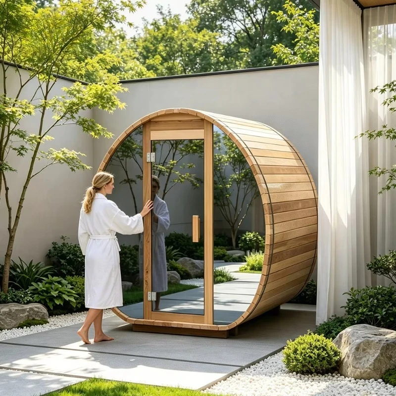 Customized Commercial Electric Dry Sauna Outdoor Sauna Indoor Box Buiten Dome Cabin Exterior Zelt De Madera
