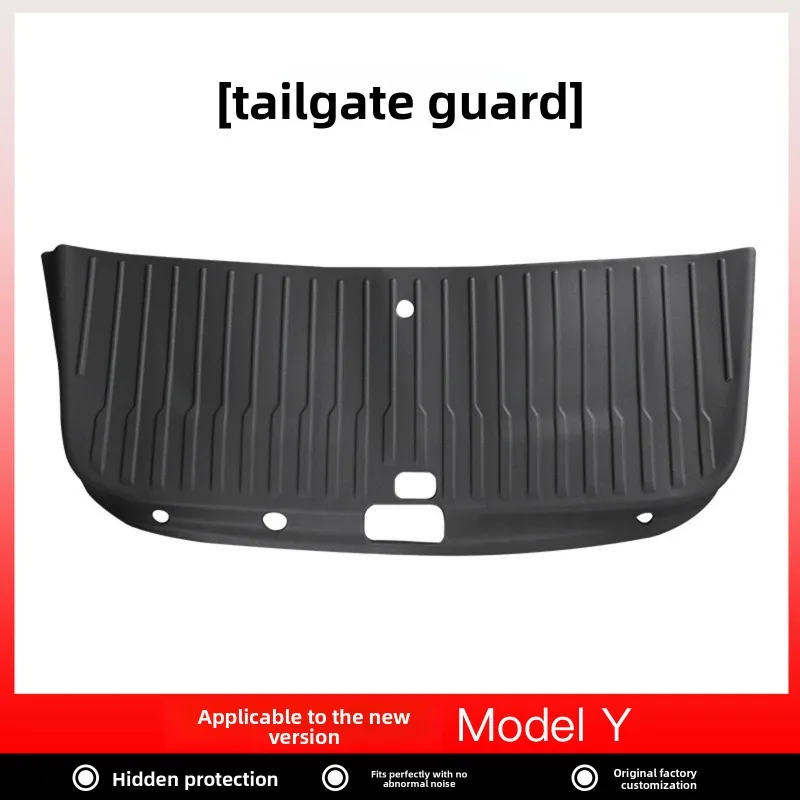 Soft Fluffy Velvet Center Console Side Panel Anti Kick Pad Interior Protective Cover Accessories For Tesla Model 3/Y