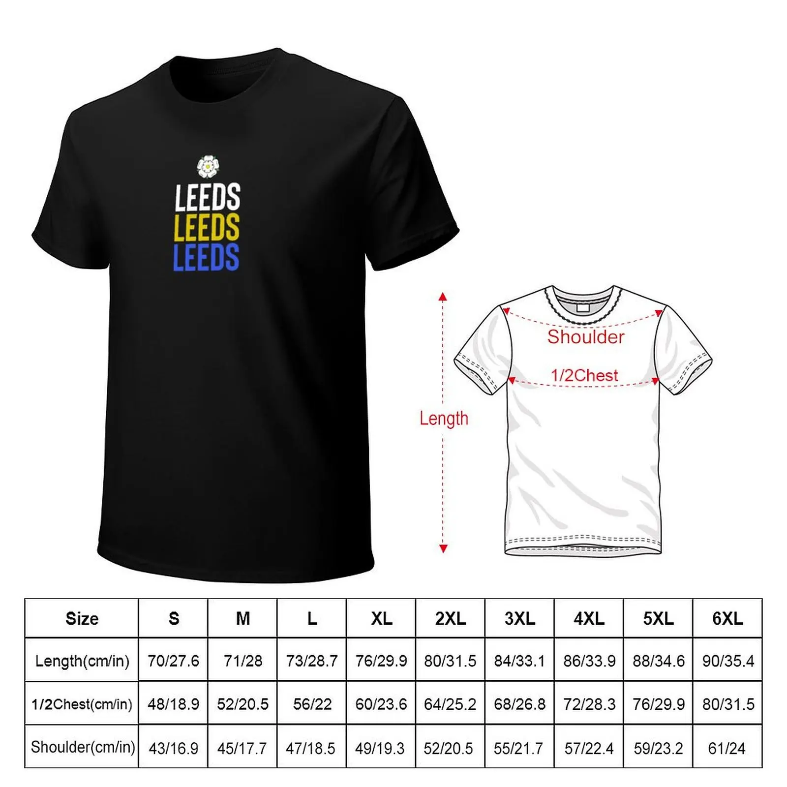 Leeds Leeds Leeds T-Shirt Halloween Casual T-Shirt