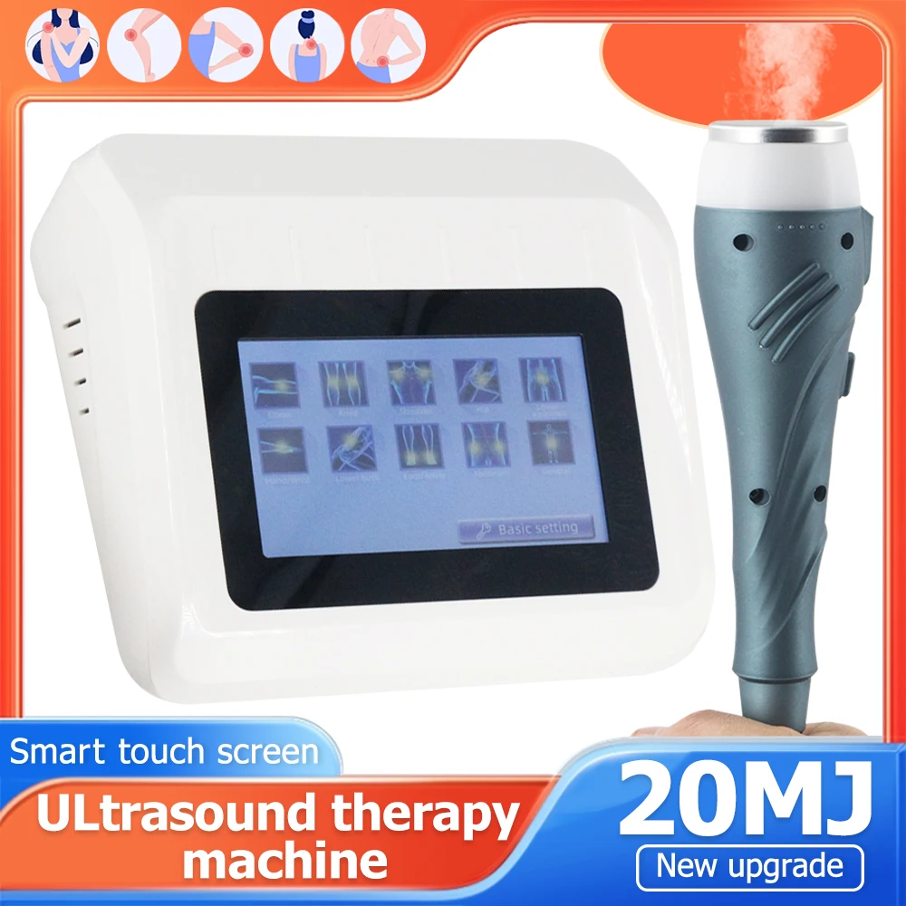 Physiotherapy Therapeutic Ultrasound Massager Body Muscle Pain Relief Ultrasonic Therapy Machine 20MJ Portable Body Massage 2025