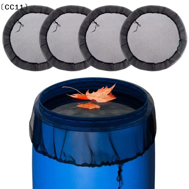 30-120cm Mesh Cover Netting For Rain Barrel Water Collection Bucket Raindrop Anti-fall Leaves Filter Net Water Tools〔CC11〕