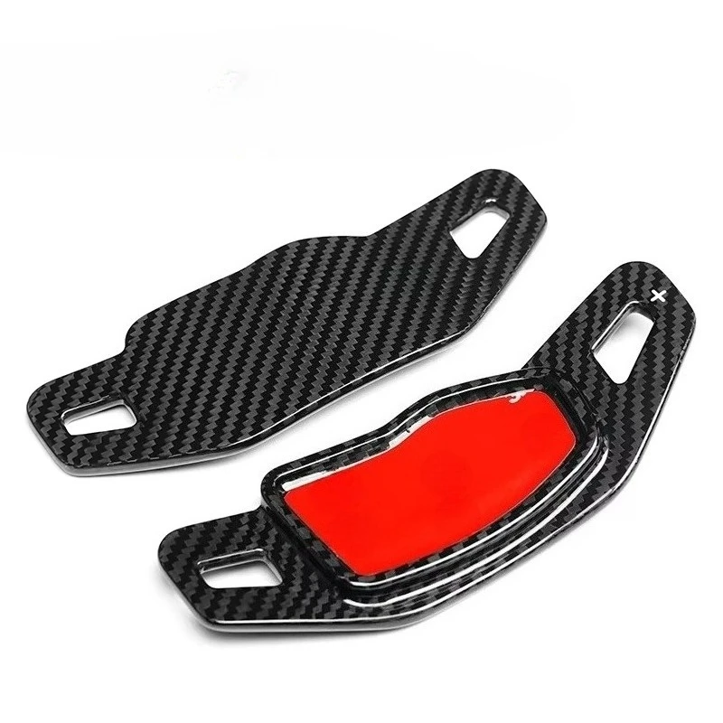 لسيارات BMW استيراد X3/5/7 سلسلة ألياف الكربون الجافة الحقيقية 24-2025 مجاذيف عجلة القيادة ملحقات تعديل الديكور الداخلي