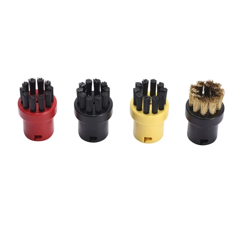 Nozzle Brush Head For Karcher SC2 SC3 SC4 SC5 Steam Cleaner Replacement Accessories Window Nozzle Round Brush