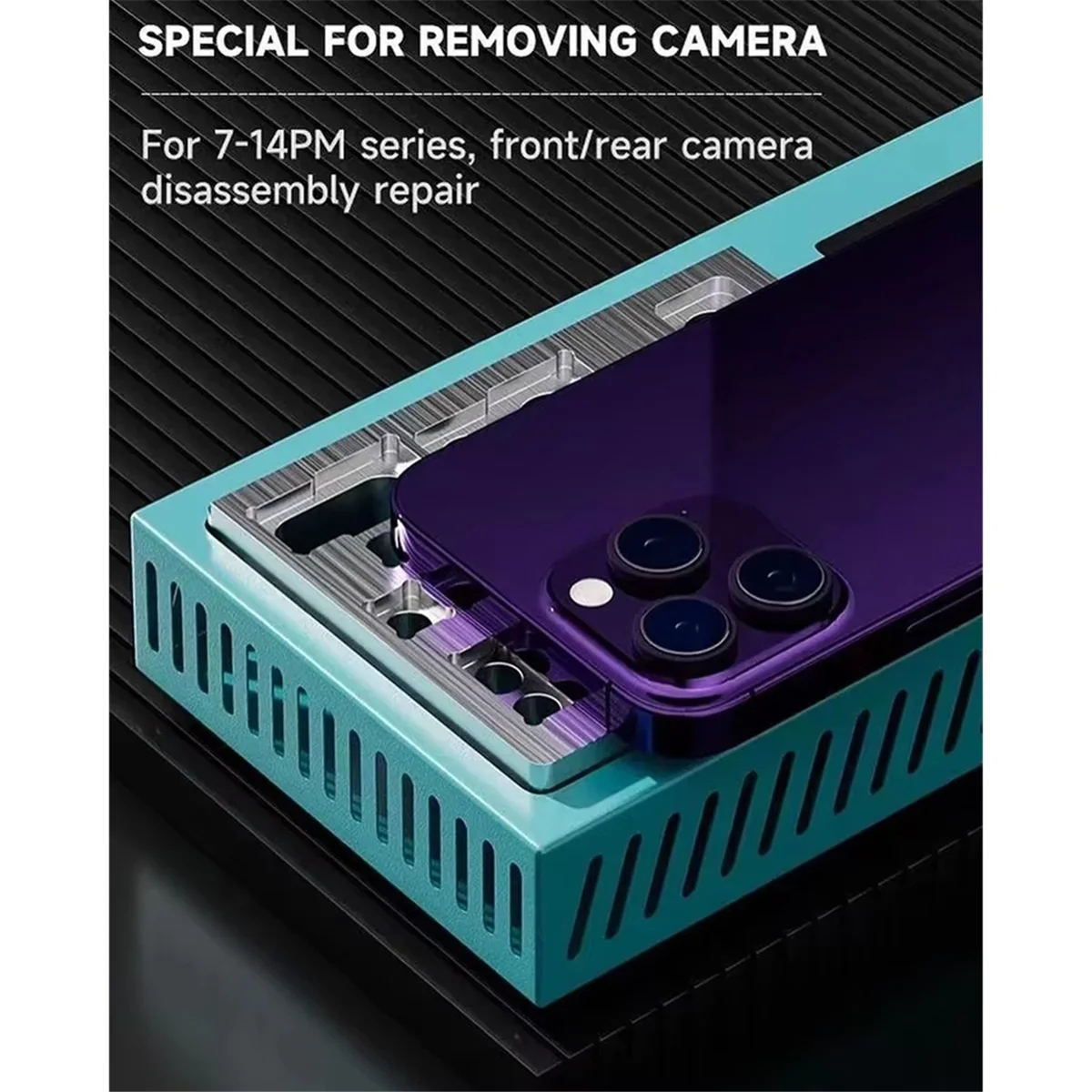 Front/Rear Camera Disassembly Heating Platform Middle Frame Removal for 7-14 Pro Max Pre-Heater Tool EU Plug