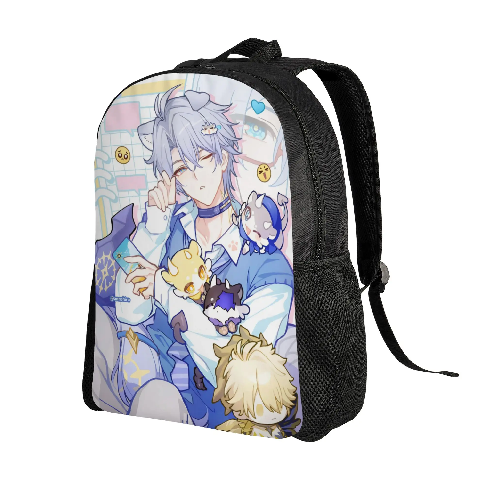 Honkai Star Rail Children Backpack for Kids Boys Girls  Backpacks Lovely Preschool Child Bookbag