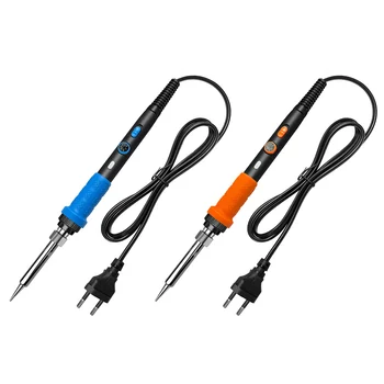 Ac 220V 110V 60W Instelbare Temperatuur Schakelaar Type Elektrische Soldeerbout Interne Warmte Elektronische Lasreparatie Tool