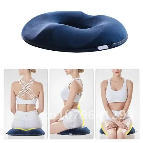 

Car Office Seat Cushion Sofa Hemorrhoid Memory Foam Anti Hemorrhoid Massage Tailbone Pillows