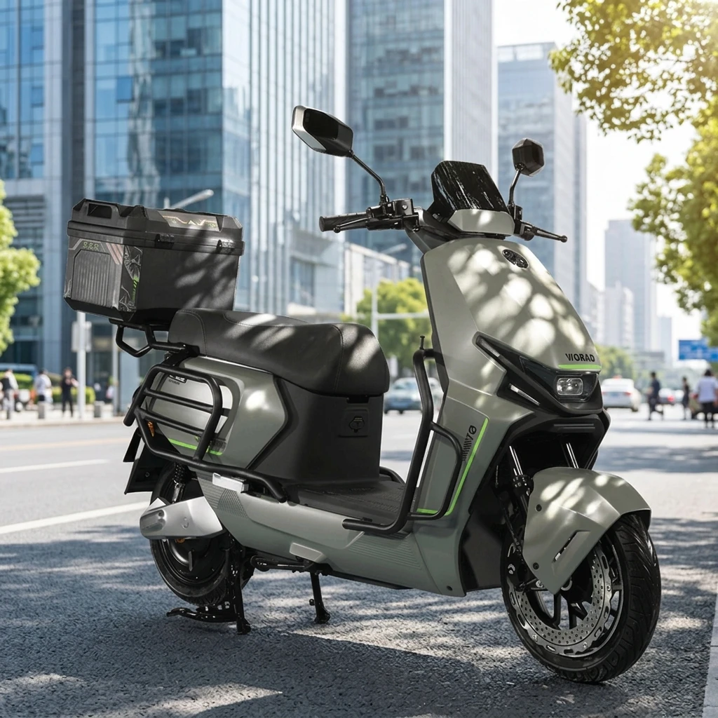 Half-melted Rubber Tires 72V High-speed Electric Motorcycle Controlled by  Mobile Phone 2000-watt Electric Motorcycle