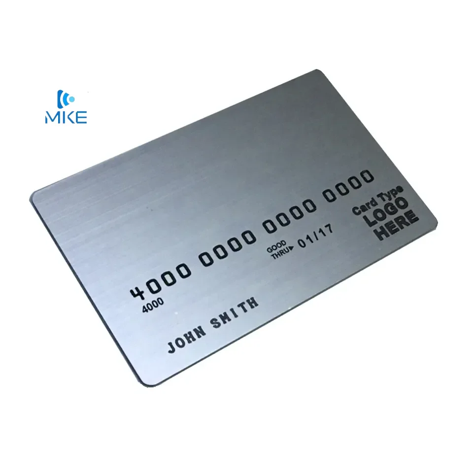 

Изготовление визитных карточек Размер кредитной карты с различными номерами ПВХ-карты