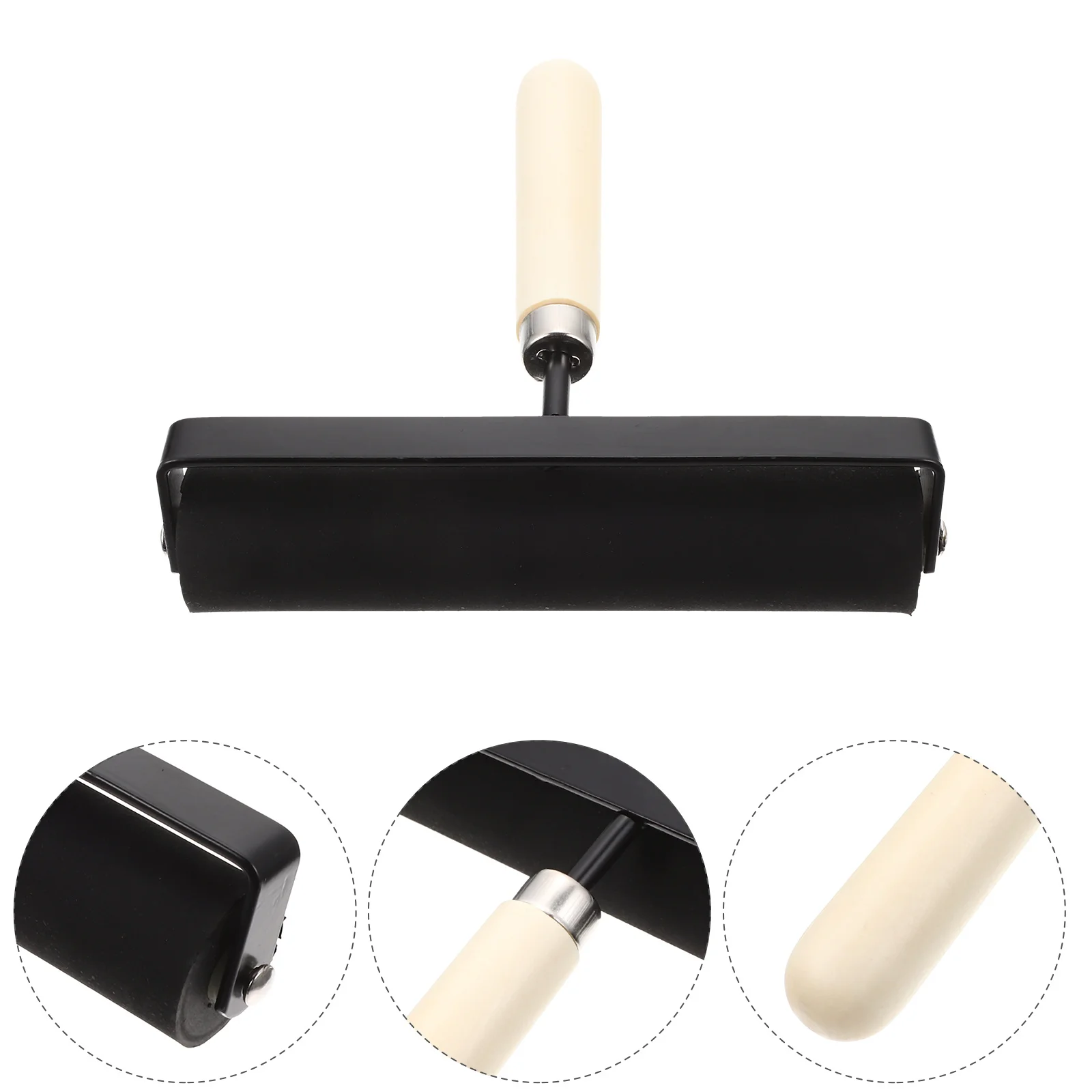 

Алмазный валик для рисования, валик для печати, прочный деревянный алюминиевый сплав, резиновый ремесленный инструмент, необходимый для искусства