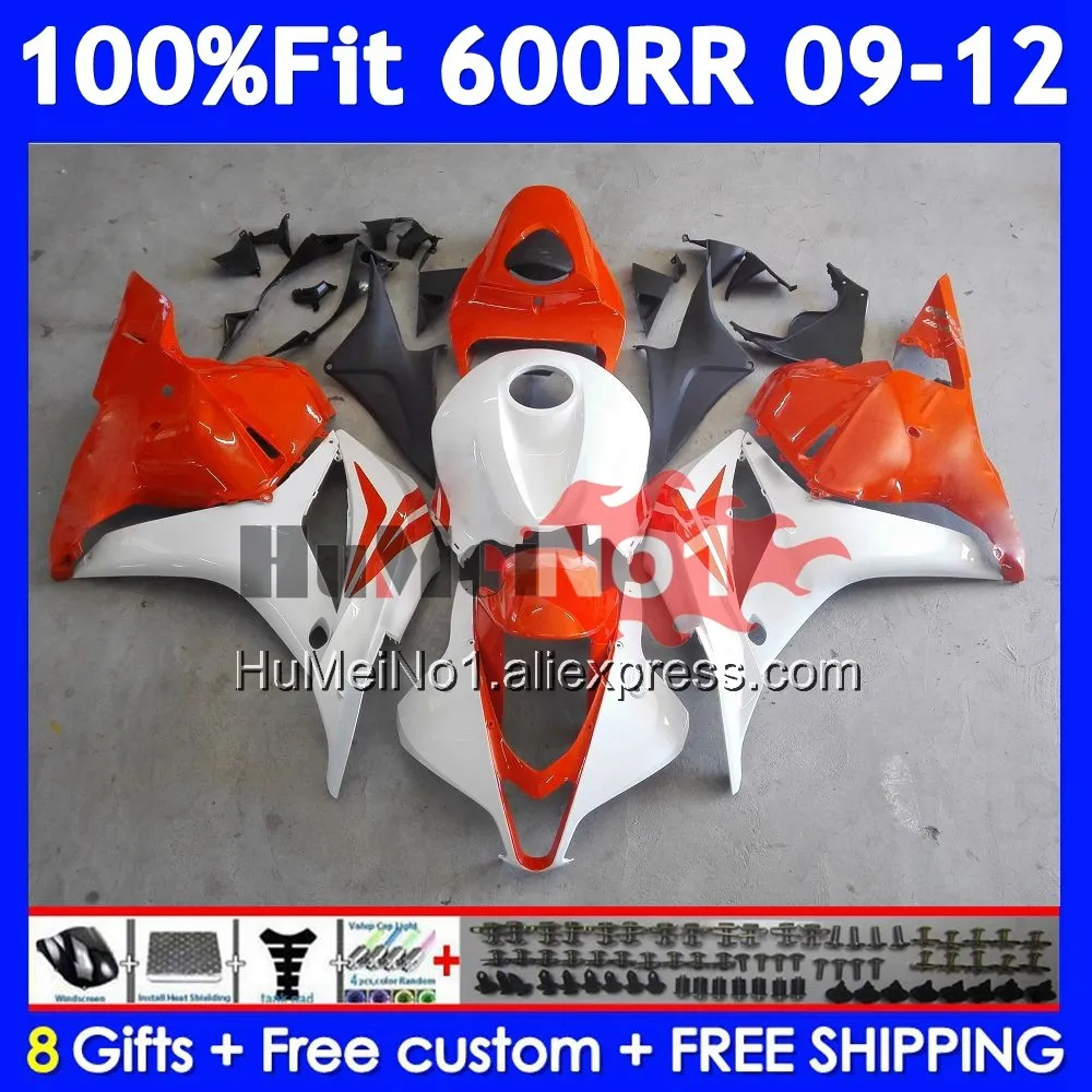 Injection For HONDA CBR600RR CBR 600 RR CC 600RR 600CC Orange hot 43No.144 CBR600 RR 2009 2010 2011 2012 F5 09 10 11 12 Fairing