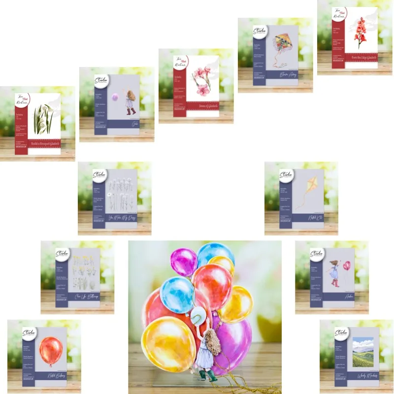 Windy Meadows Over the Edge Metal Die Cutting 2026 New DIY Die Molds Scrap Booking Paper Making Cuts Crafts Big Die Handmade