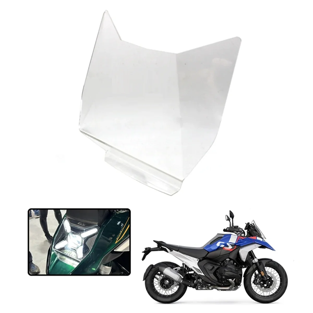 Motorrad-Scheinwerferschutz, Grillabdeckung, Schutz für BMW R1300GS GS1300 R1300 GS ADV Adventure 2023 2024