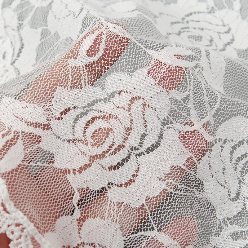 French Vintage Lace Flower Head Scarf for Women, Sweet Beach Round Veil Turban, Korean Artistic Circle Headband