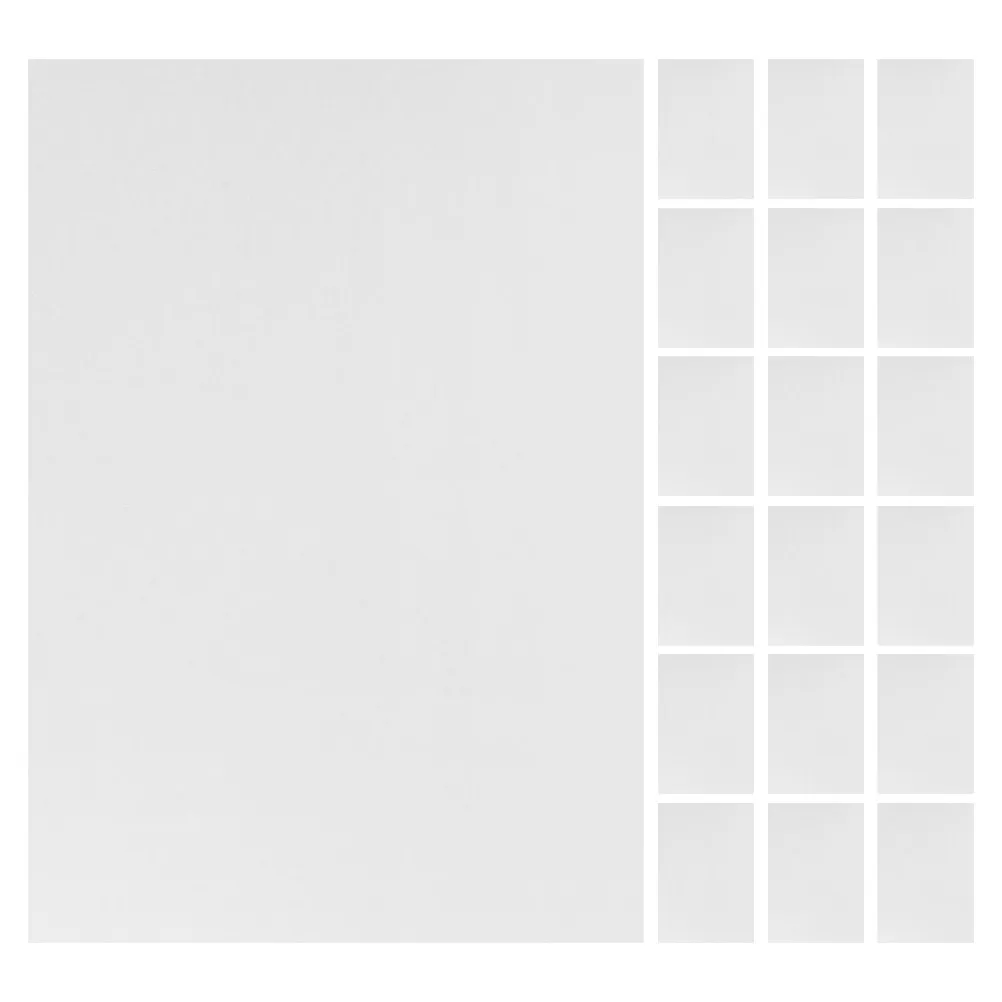 50Pcs Watercolor Pad for Smooth Heavyweight Paper Perfect for Finger Painting Water Transfer Technique Drawing Art