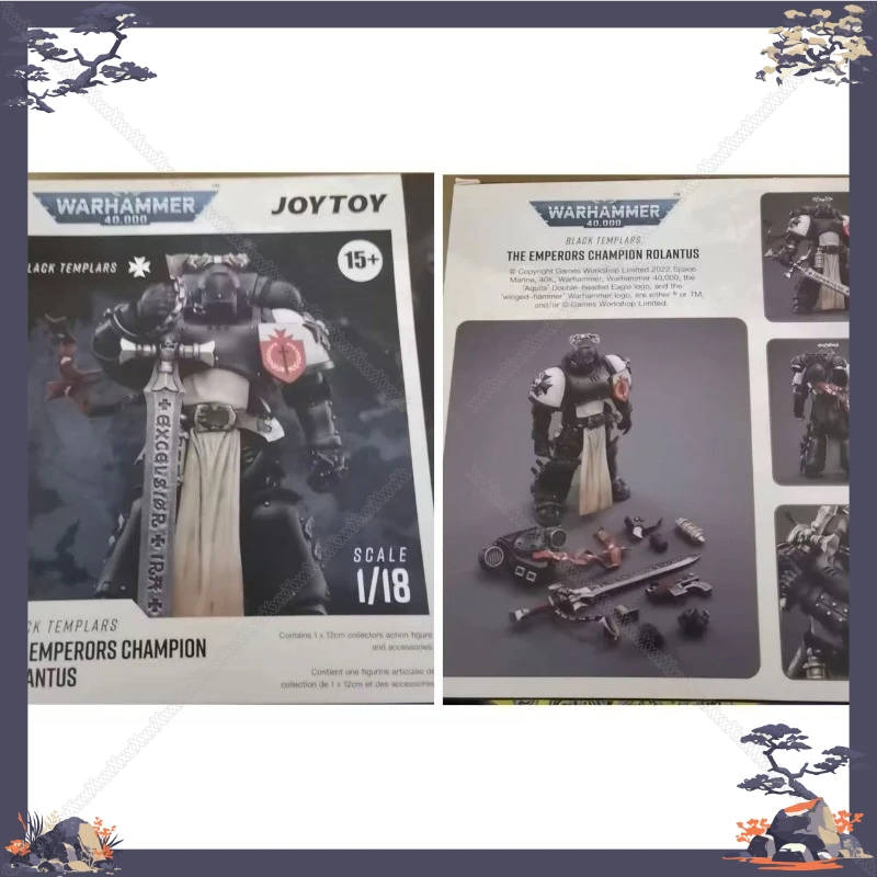 

【JOYTOY】【В наличии】Фигурка Black Templars Emperor's Championship "Bayard's Revenge" V2 1/18, коллекционная модель, игрушка, подарок