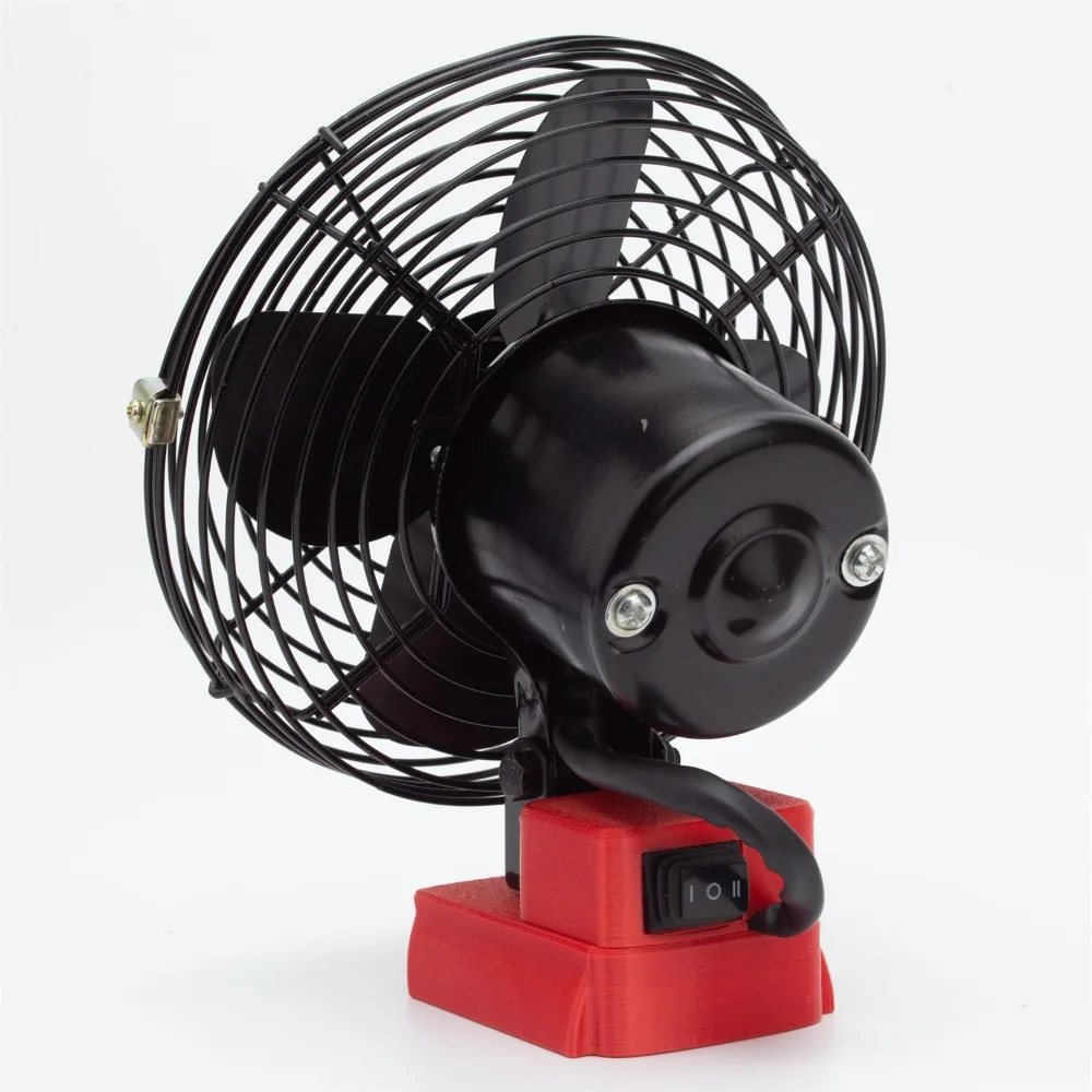 Imagem -05 - Ventilador Elétrico Recarregável para Milwaukee Interface de Íon de Lítio Ventilador Portátil Doméstico e Externo sem Bateria 20v