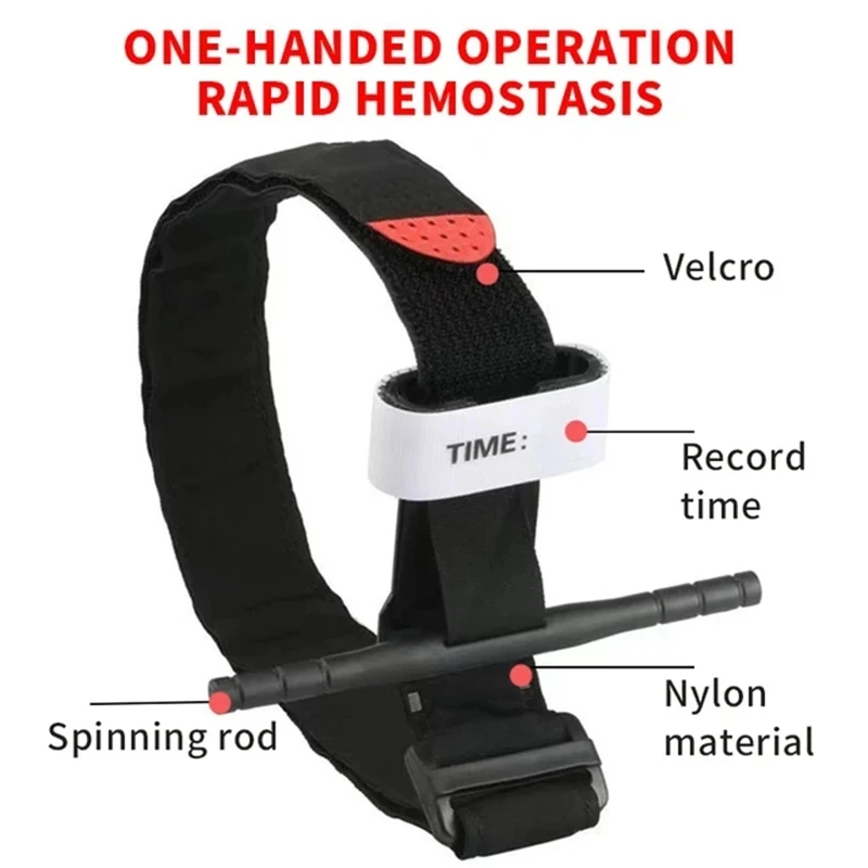 EHBO-kit Tourniquet Medische redding EDC-zakje Gaasschaar Molle Survival Tool voor kamperen Wandelen