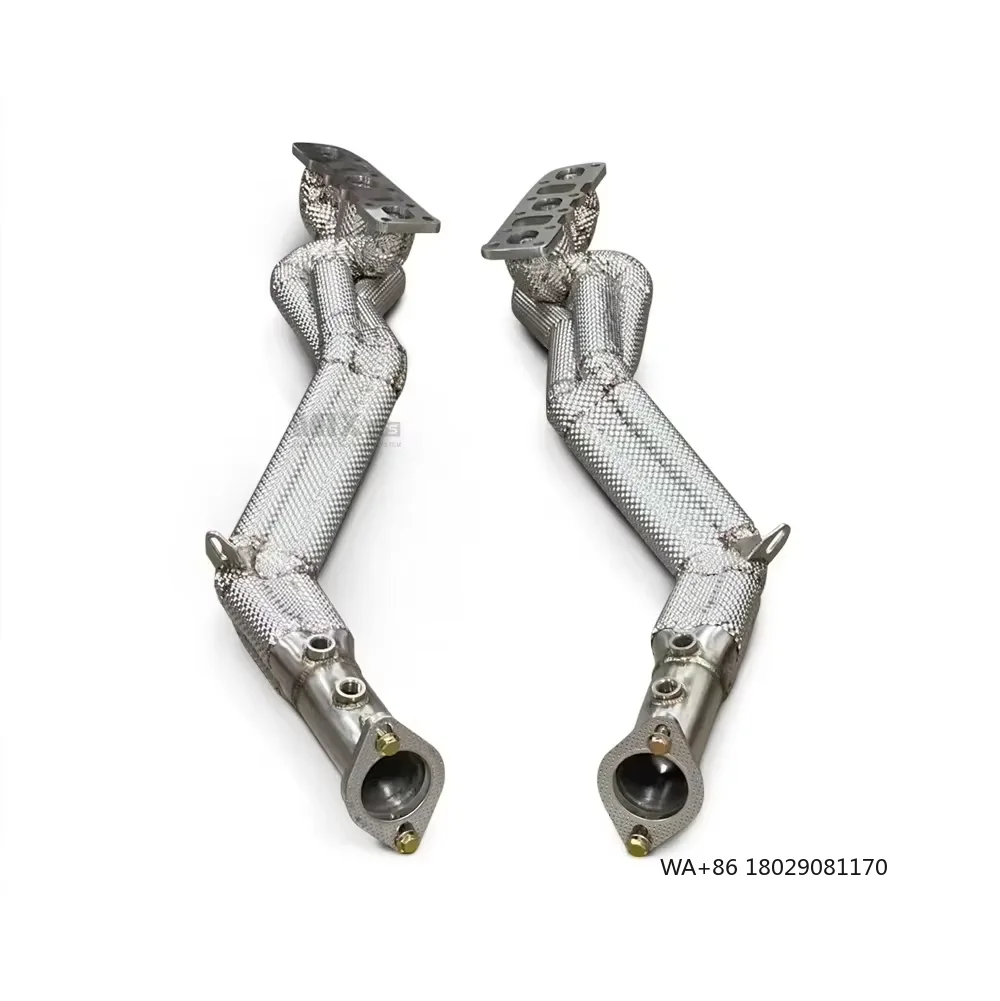 

XJH Exhaust Manifold Header for G37 3.7L 2008-2016 304 Stainless Steel 3-Year Warranty-Precise Customization Perfect
