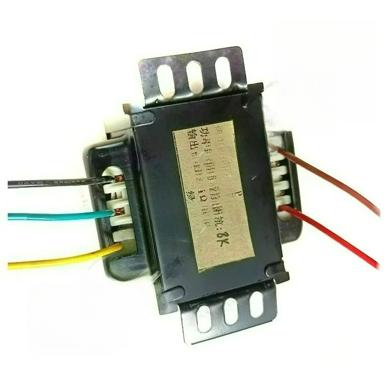 8K 10W single-ended output transformer, suitable for EL84 6P14 6P15 6P6P 6V6 tube amplifier, bandwidth: 20HZ-26KHZ