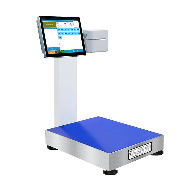 

SOHE 300KG Carbon Steel Pharmaceutical Factory Touch Screen Printing Smart Scale Industrial Weighing System Medical Scale