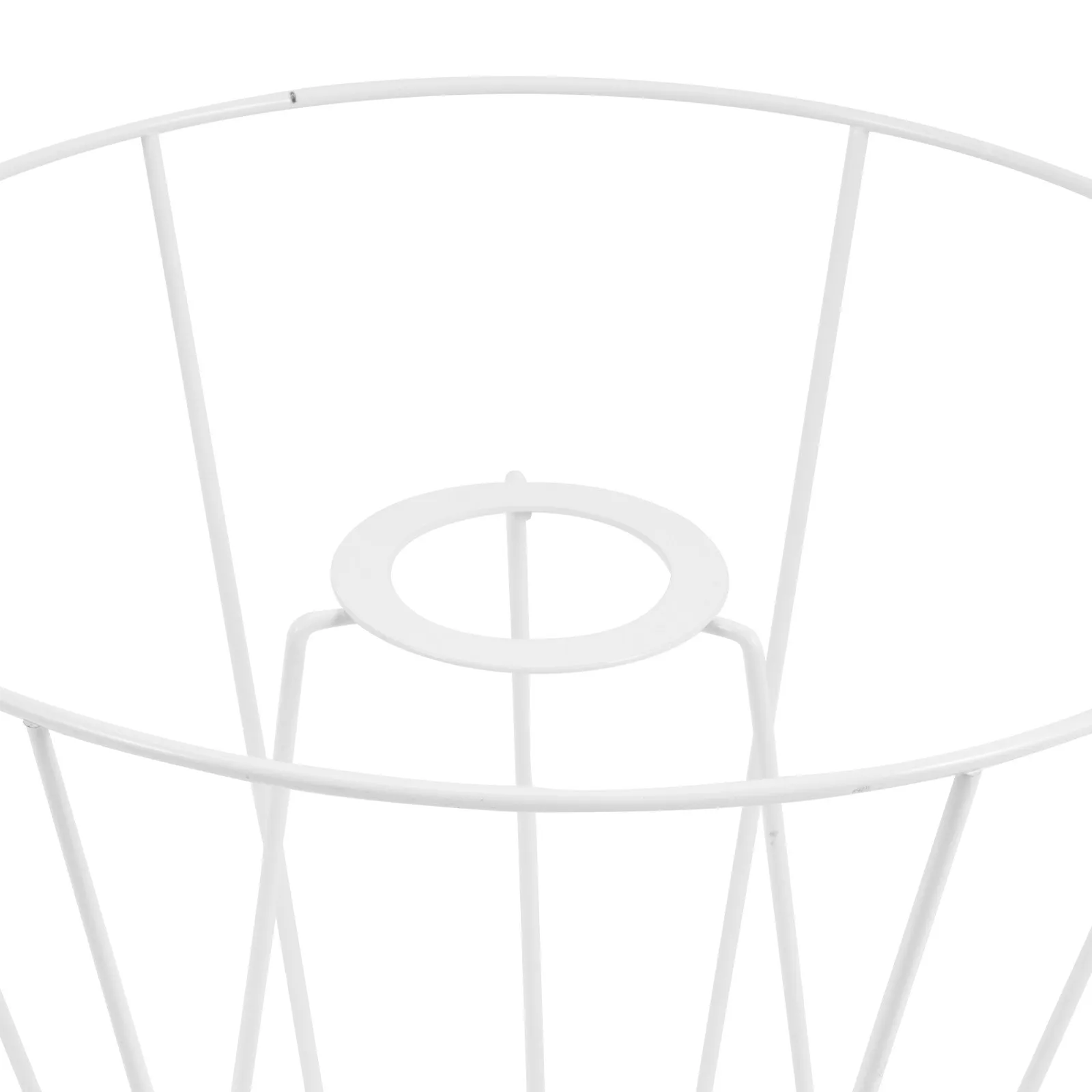 

Металлическая рама для абажура настольной лампы, прочная металлическая основа для самостоятельного изготовления абажуров, совместима с настольными светильниками для дома и офиса