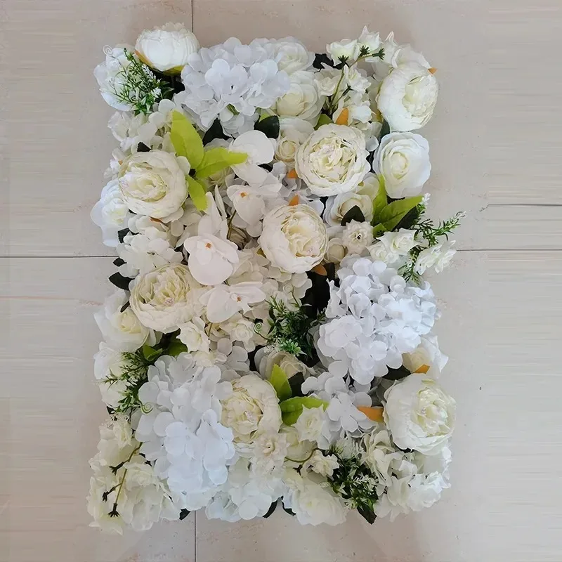 

Чистая белая ткань, имитация цветочной стены для свадьбы на открытом воздухе, трансграничные поставки свадебных украшений и принадлежностей