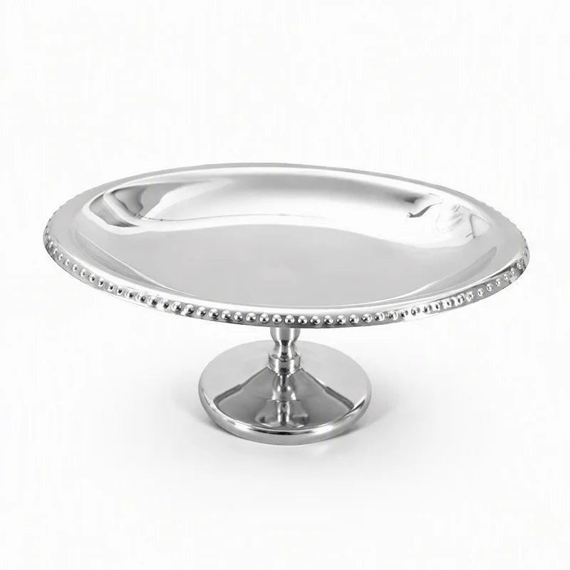 304 Stainless Steel Oval Fruit Boat Stemmed Dessert Cup Bowl for Snack Ice Cream Pudding Salad Table Serving