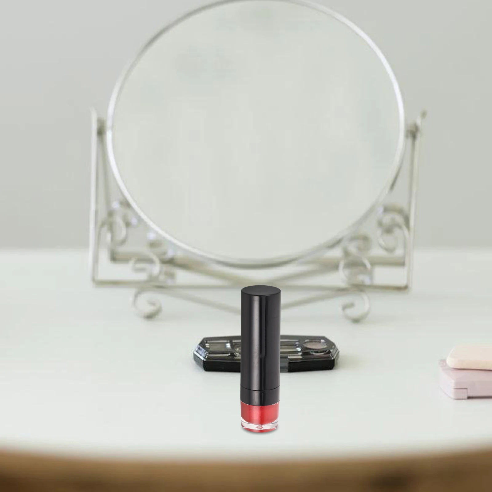 

Multipurpose Pearlescent Lipstick Liner Pencil Red Plastic Female Makeup Accessory