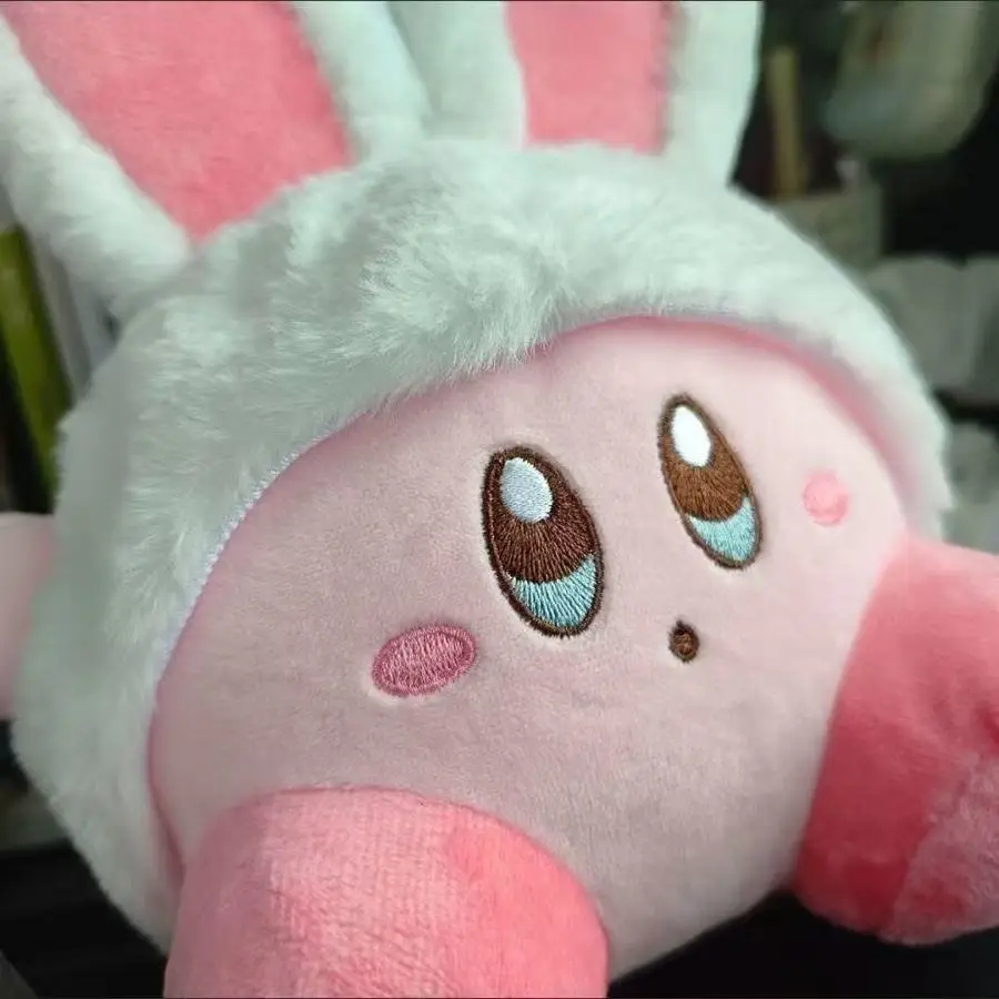 20cm Rabbit Ear Kirby Plush Plush Toys Hug Pillow Grabbing Machine Doll Room Decoration Children'S Toys Girl'S Holiday Gift view 5
