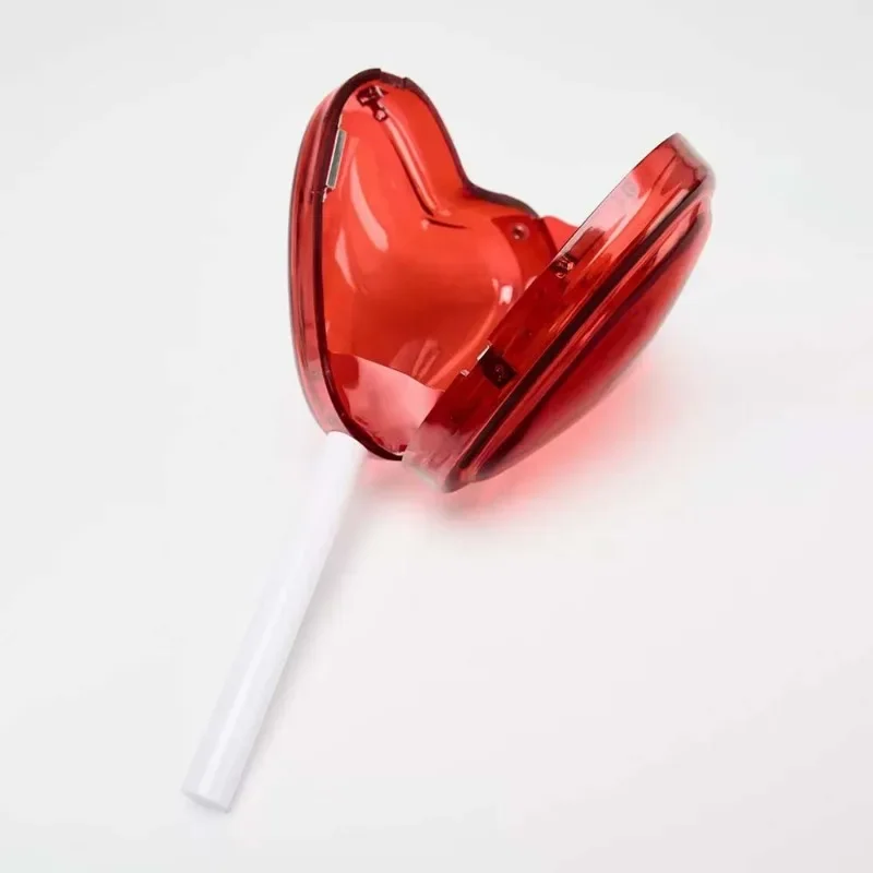 Heart-shaped Lollipop Acrylic Evening Bag Fashionable Clutch Purse for Women Party Unique Prom Party Valentine's Day Gift 3
