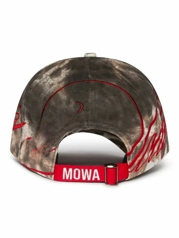 帽子 mowalola cap leopard kusubi Mowalola Leopard Print Baseball Cap Y2K Street Style Adjustable