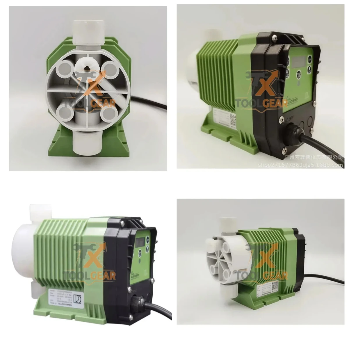 Factory Auto Chemical Feeding Pump Acid Alkali Resistant Electromagnetic Diaphragm Metering Dispenser