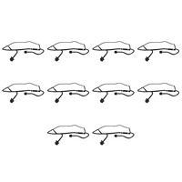 Manguera de depósito de radiador de coche, accesorio para Ford Focus 2.0L 2012-2018, número de reemplazo BV618K012KF CV6Z-8K012-K, 10 unidades