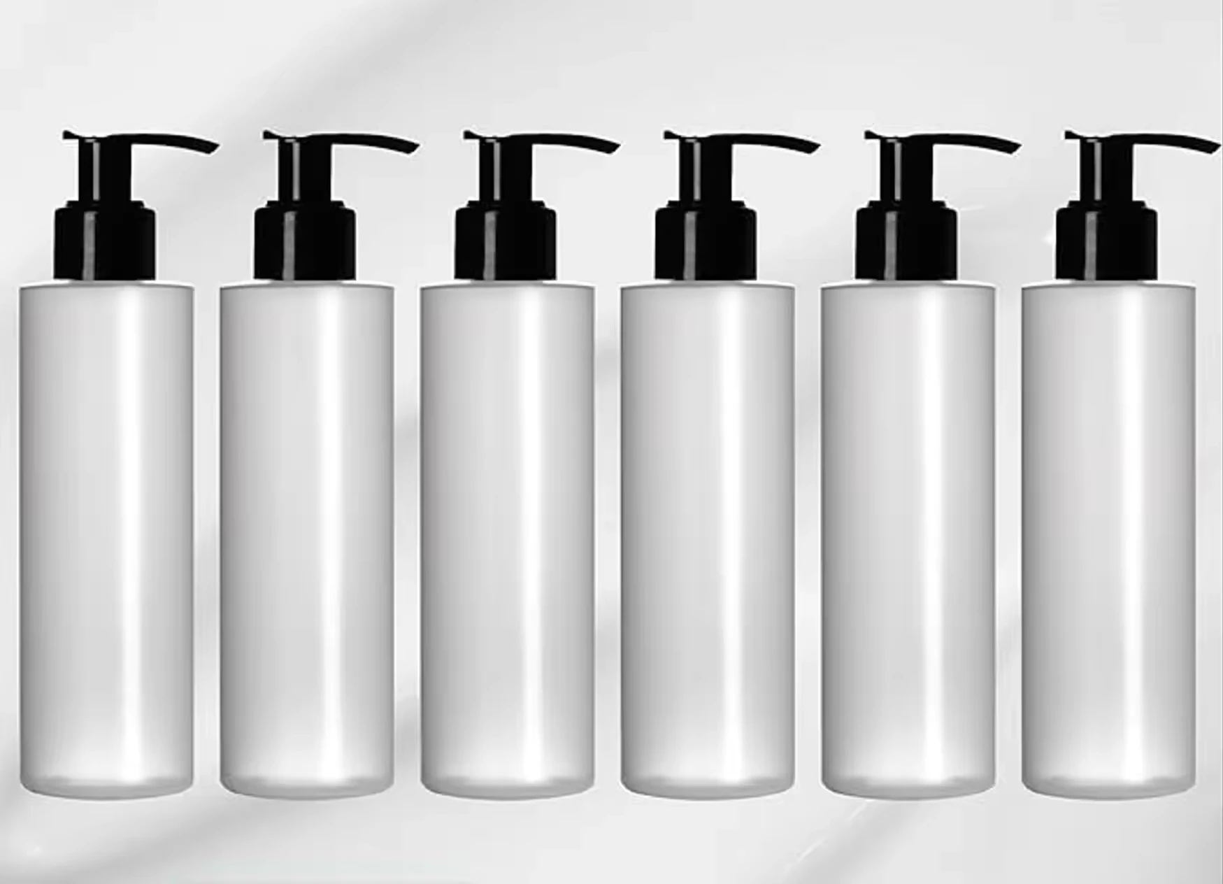 

Frosted PET Plastic Dispenser Bottle with Pump for Lotion Massage Oil and Shower Gel Refillable Travel Plastic Pump Dispenser
