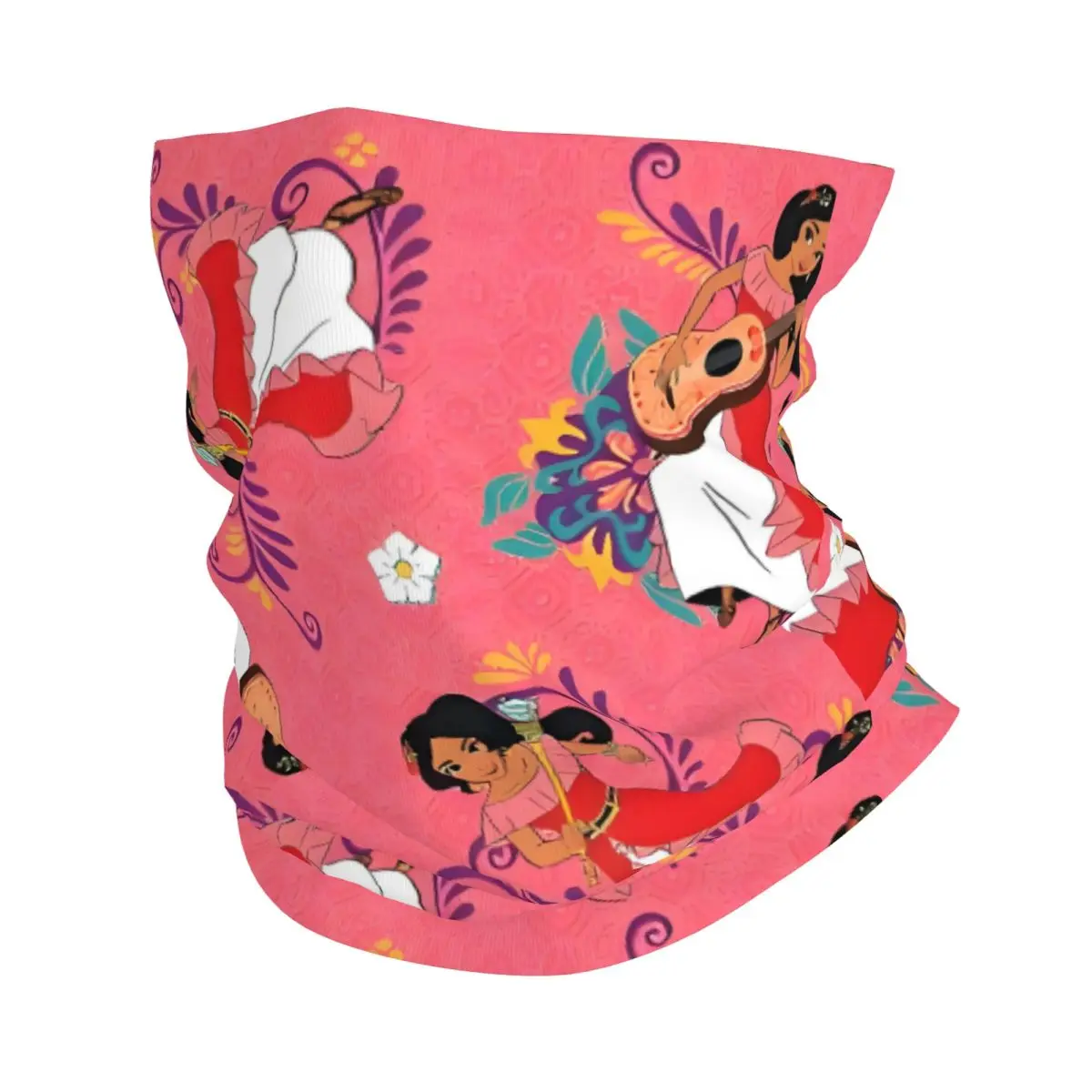 

Cartoon Elena Of Avalor Bandana Neck Gaiter UV Protection Face Scarf Cover Anime Cute Princess Headwear Tube Balaclava