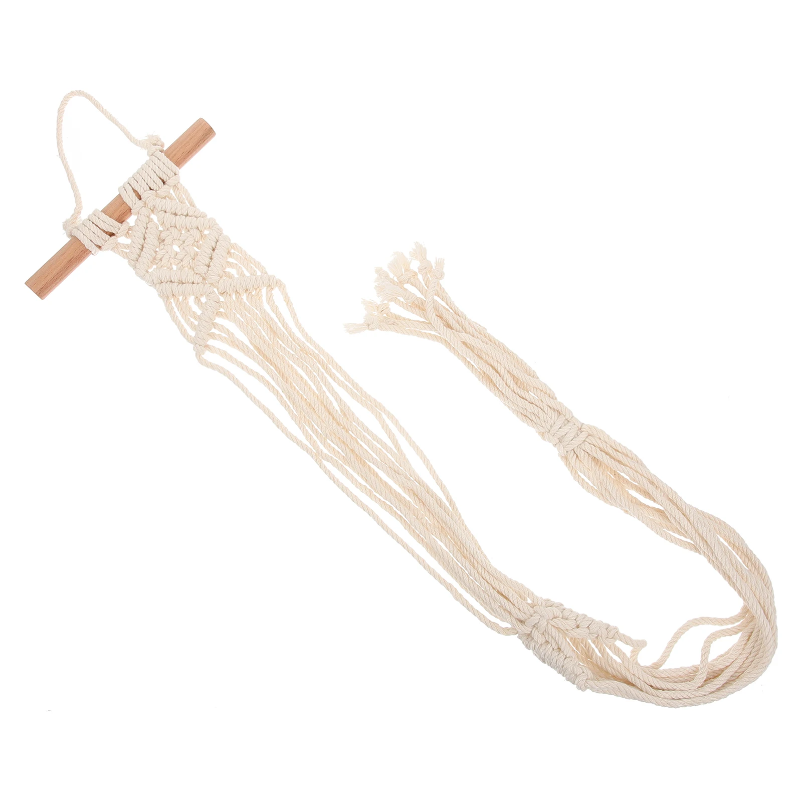 

Bohemian Rack Cotton Rope Macrame Hanger Storage Display Home Decor Hat Hangers For Wall Hat Holder Wall Holder