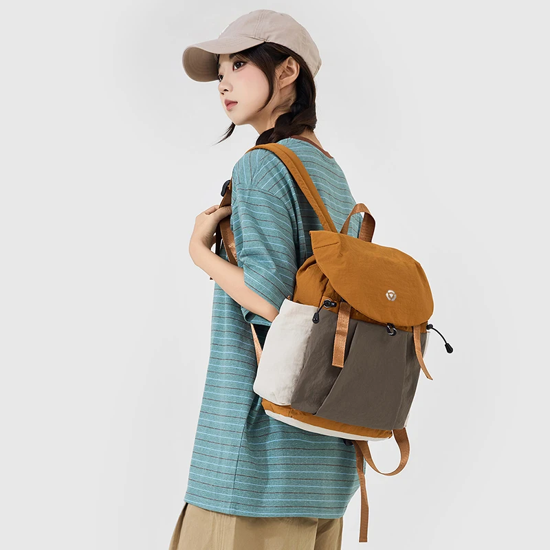 Safety Reflective School Bag, Solid Color Versatile Backpack, Large Capacity Backpack for Middle and High School Students, Suitable for Daily Commuting
